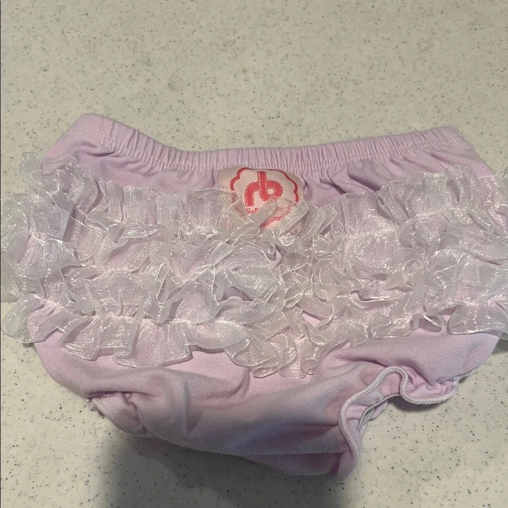 Pastel Purple Ruffled Diaper Cover by Ruffle Butts